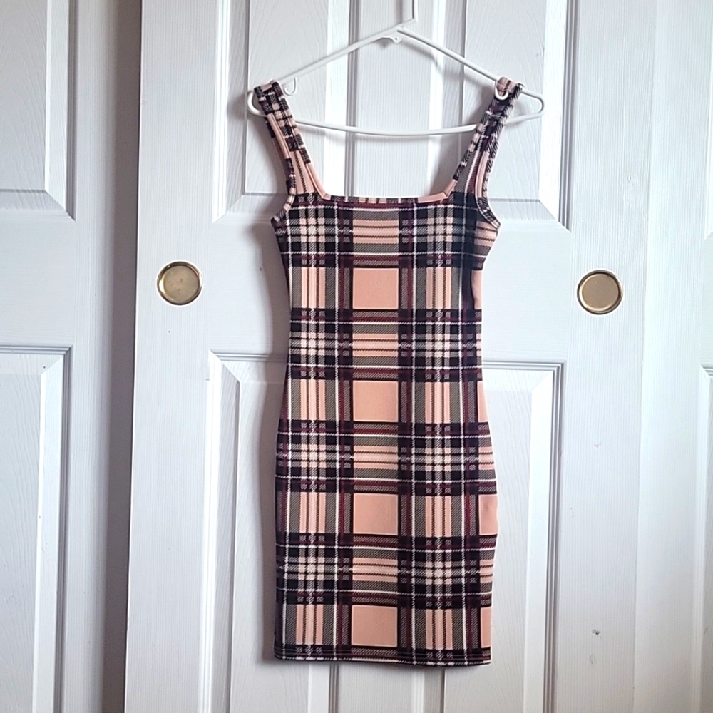 Shein Plaid dress
